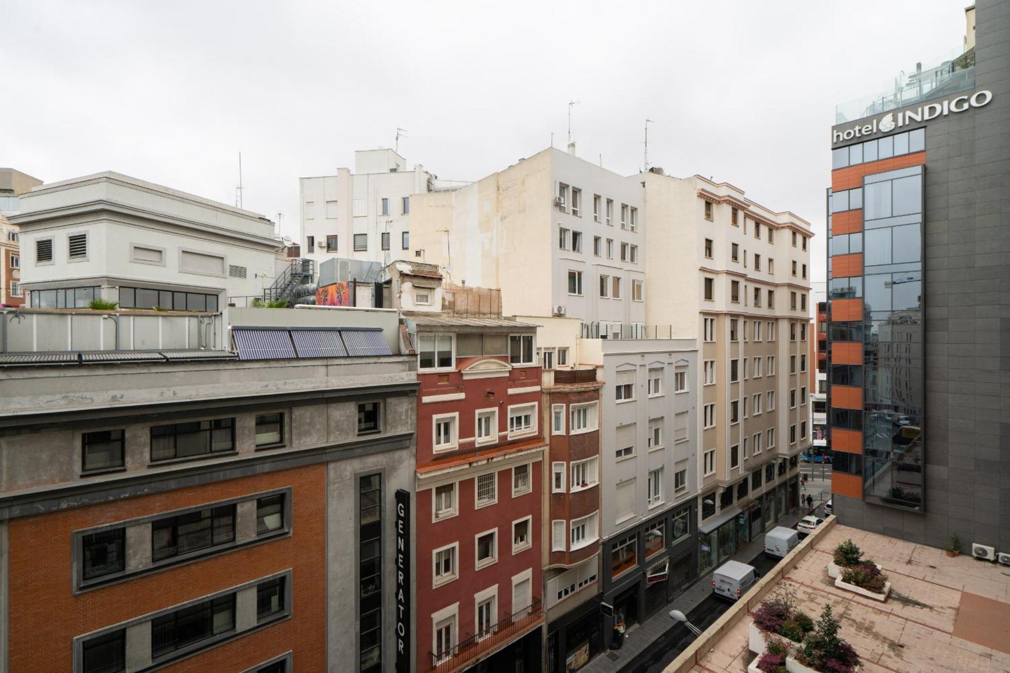 Apartamento Reformado Para 6 Personas En Plena Gran Via Alquiler Temporal Madryt Zewnętrze zdjęcie